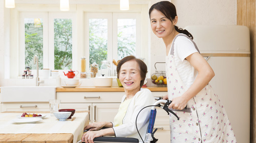 親が病気になったり介護が必要になった時も安心