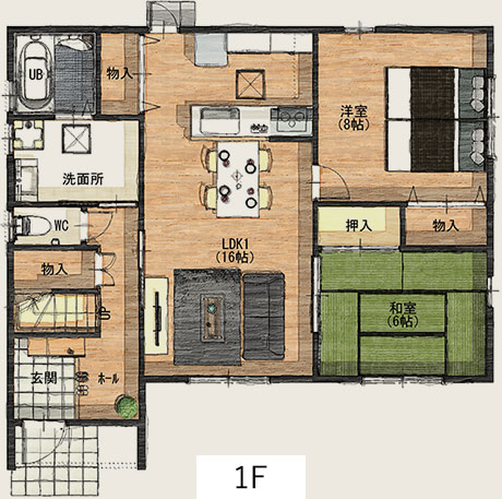 1F
