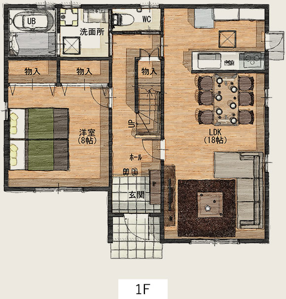 1F