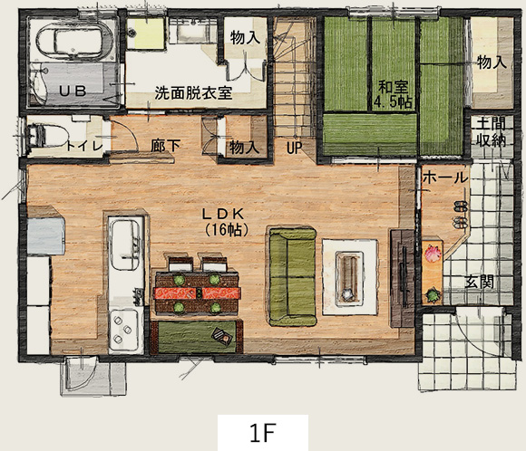 1F