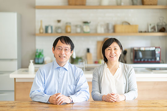 1階は夫婦、2階は子供