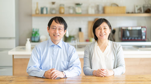 1階は夫婦、2階は子供