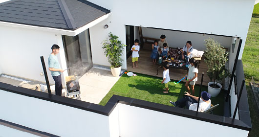 屋上庭園