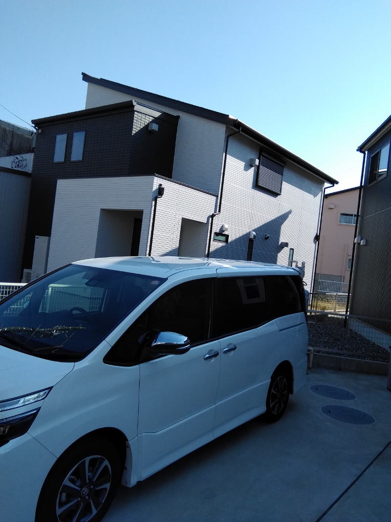お客様の家、完成です!!
